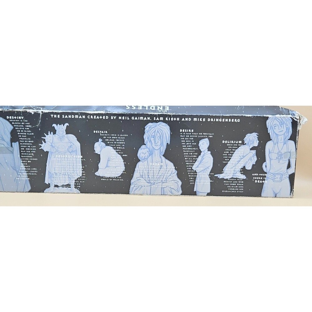DC Vertigo Sandman Endless 7 Figure PVC Set 10th Anniversary 1998 Rare - Picture 2 of 9